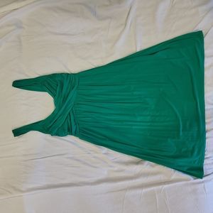 Max Studio knee length green dress, Med